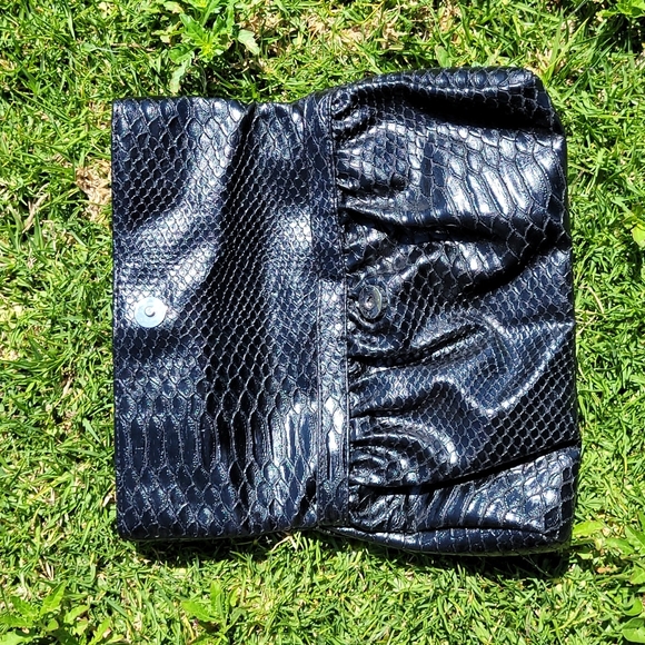 Style & Co Black Clutch Bag  NWOT - Picture 2 of 8